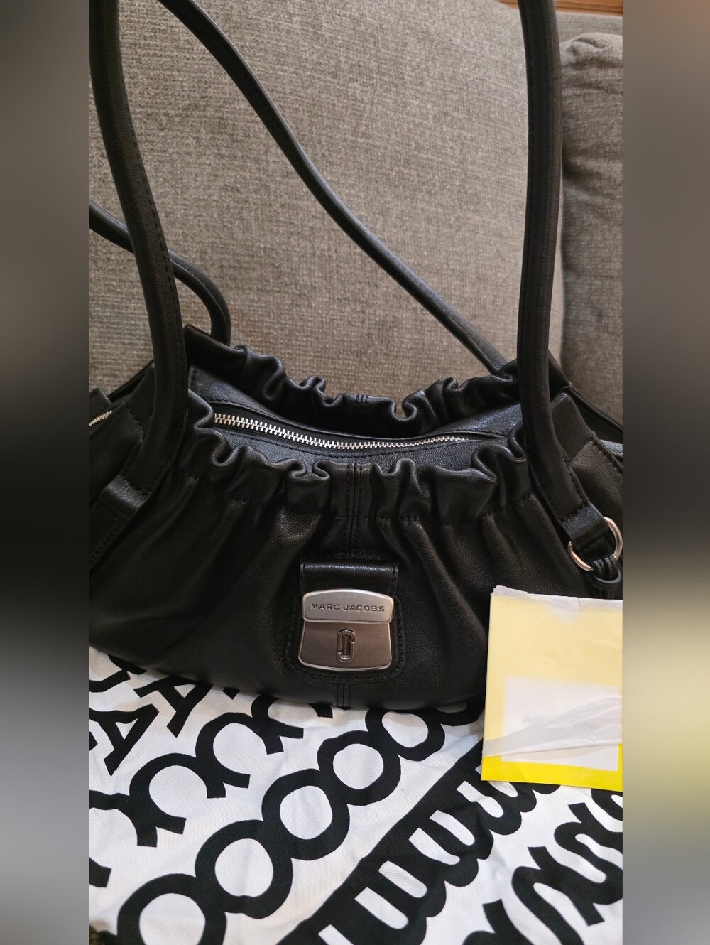 Marc Jacobs Cristina Leather Shoulder Bag